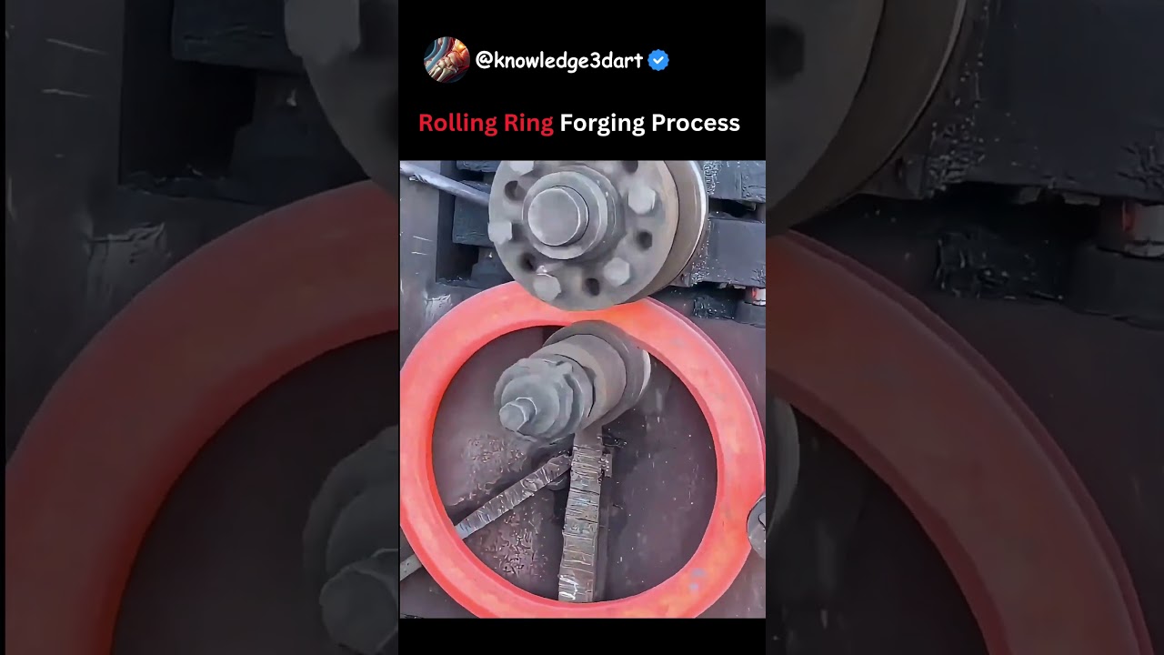 Rolling Metal Ring Forging Process