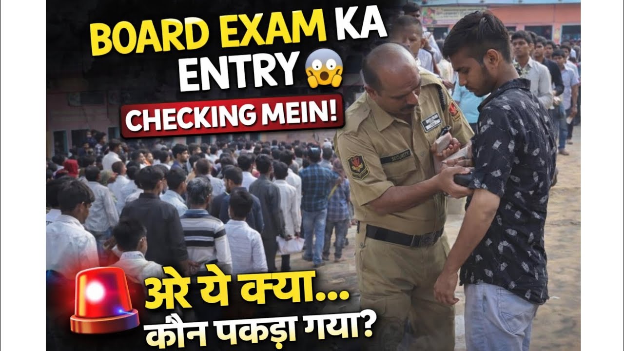 Board Exam Entry Checking Mein 😱 | Are Ye Kya… Kaun Pakda Gaya? #trendingtopic #dailyvlog ...