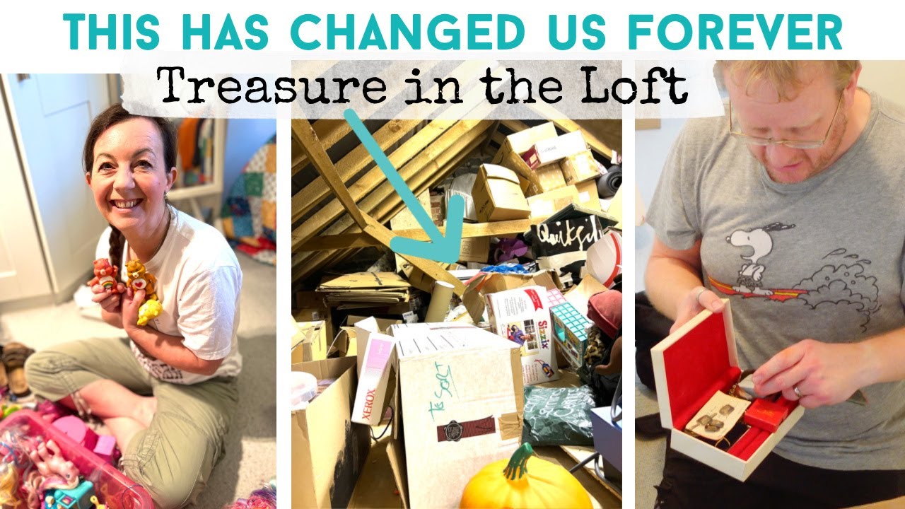 DECLUTTERING IS LIFE CHANGING | We Found Treasure In The Loft | We Are Moving House