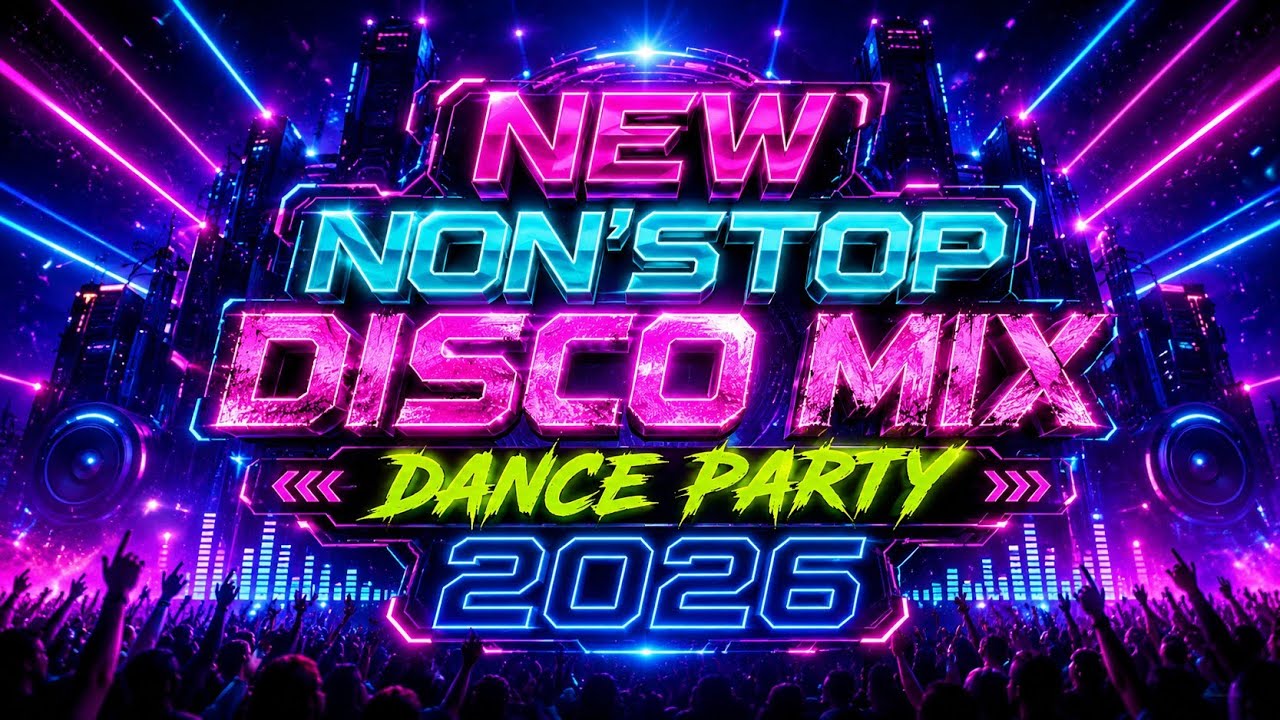 NEW NON'STOP DISCO MIX 🔥 DANCE PARTY 