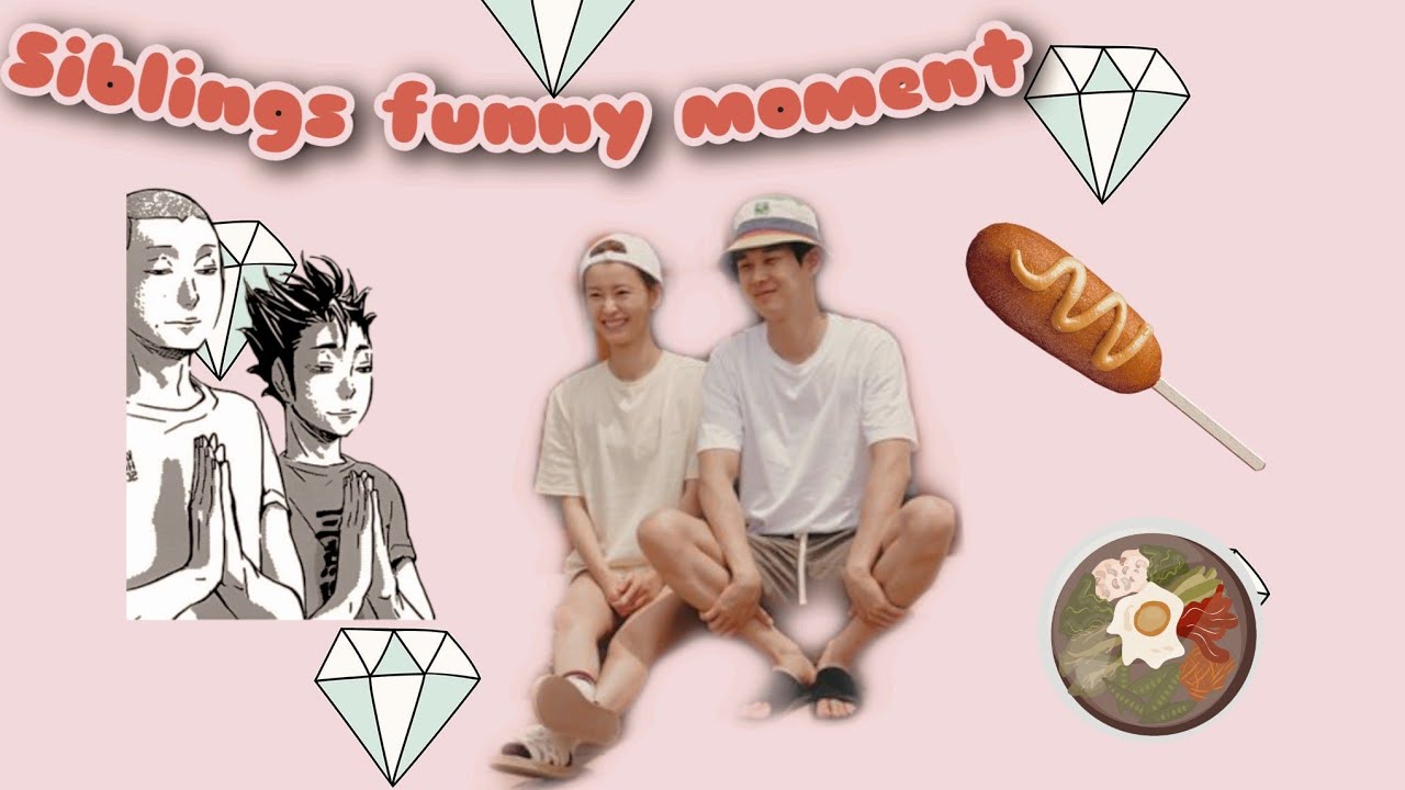 Woo Shik and Yu mi Cute Sibling Moments