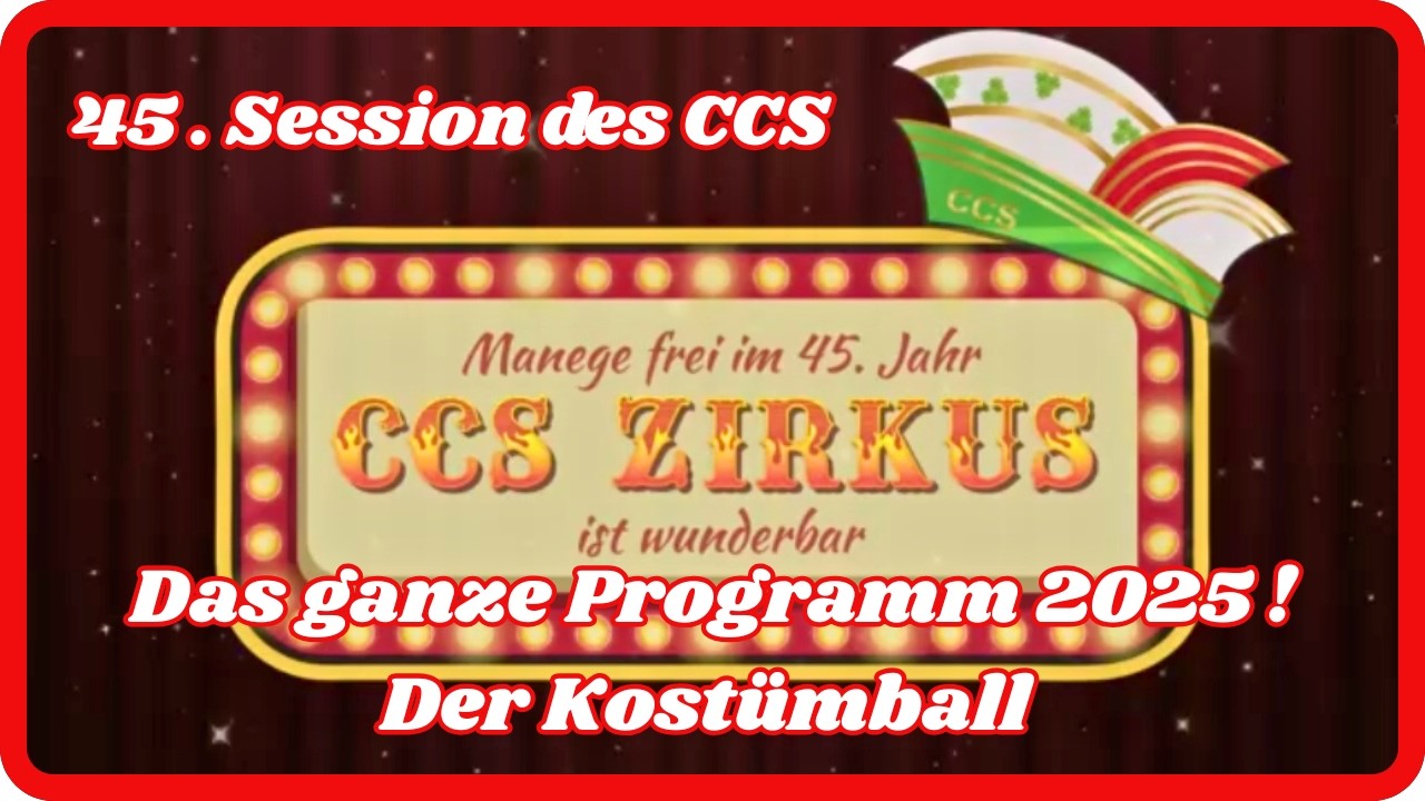 CCS 2025 Ganze Veranstalltung ! Kostümball !