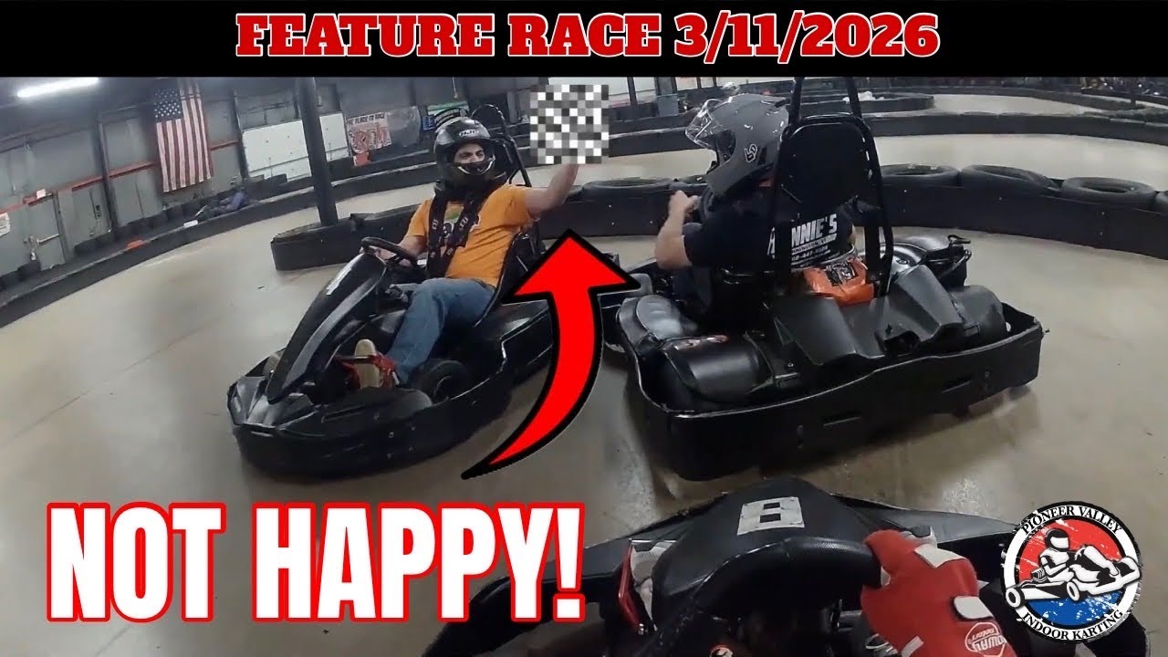 GO KART RACING | PIONEER VALLEY INDOOR KARTING | 3.11.26