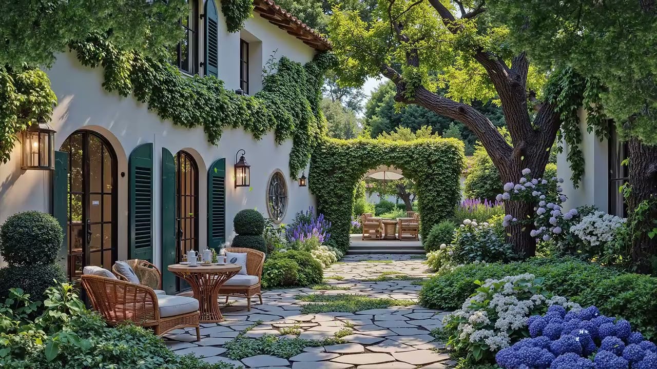 Terracotta Jazz Garden 🧱 Smooth Jazz & Warm Instrumentals for Cozy Focus, Coffee Moments Slow Living