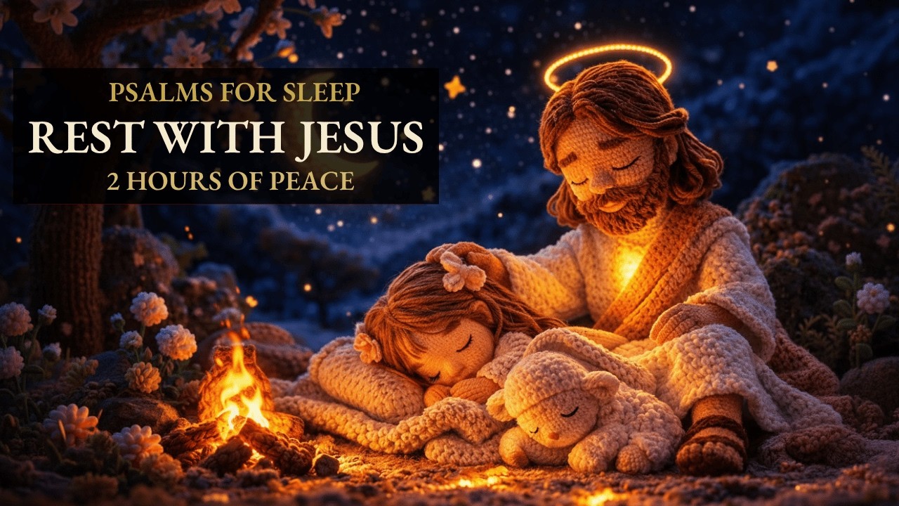 If You Can’t Sleep Tonight, Rest in These Psalms🌙| Peaceful Christian Music for Deep Sleep (2 Hours)