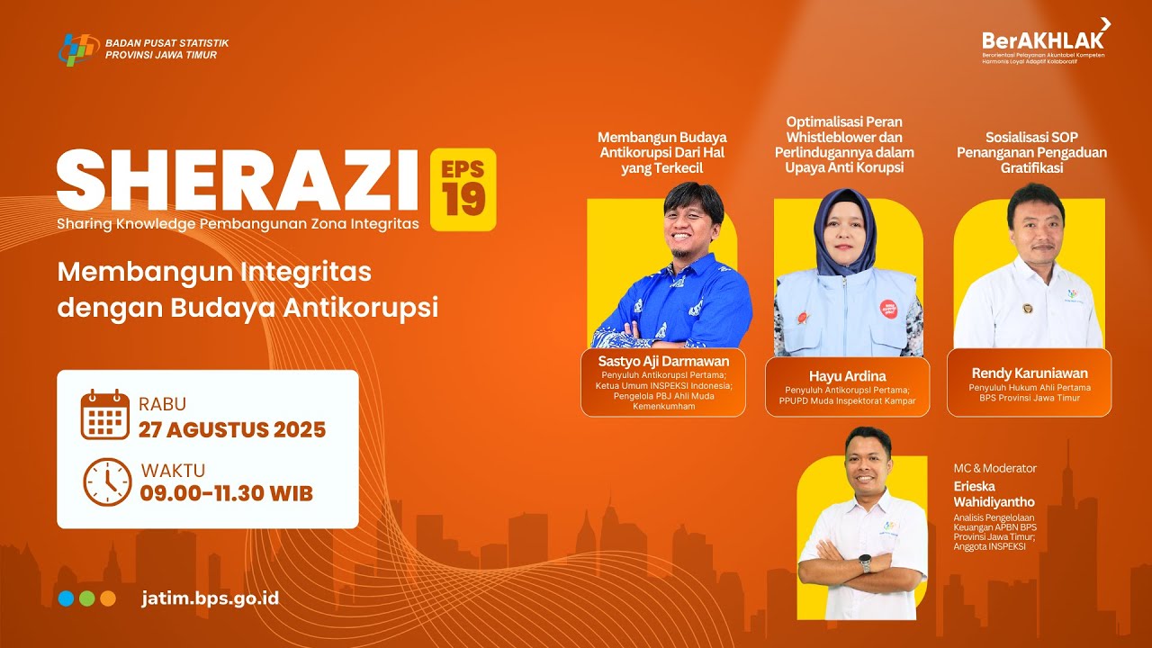 SHERAZI Episode 19: Membangun Integritas dengan Budaya Antikorupsi