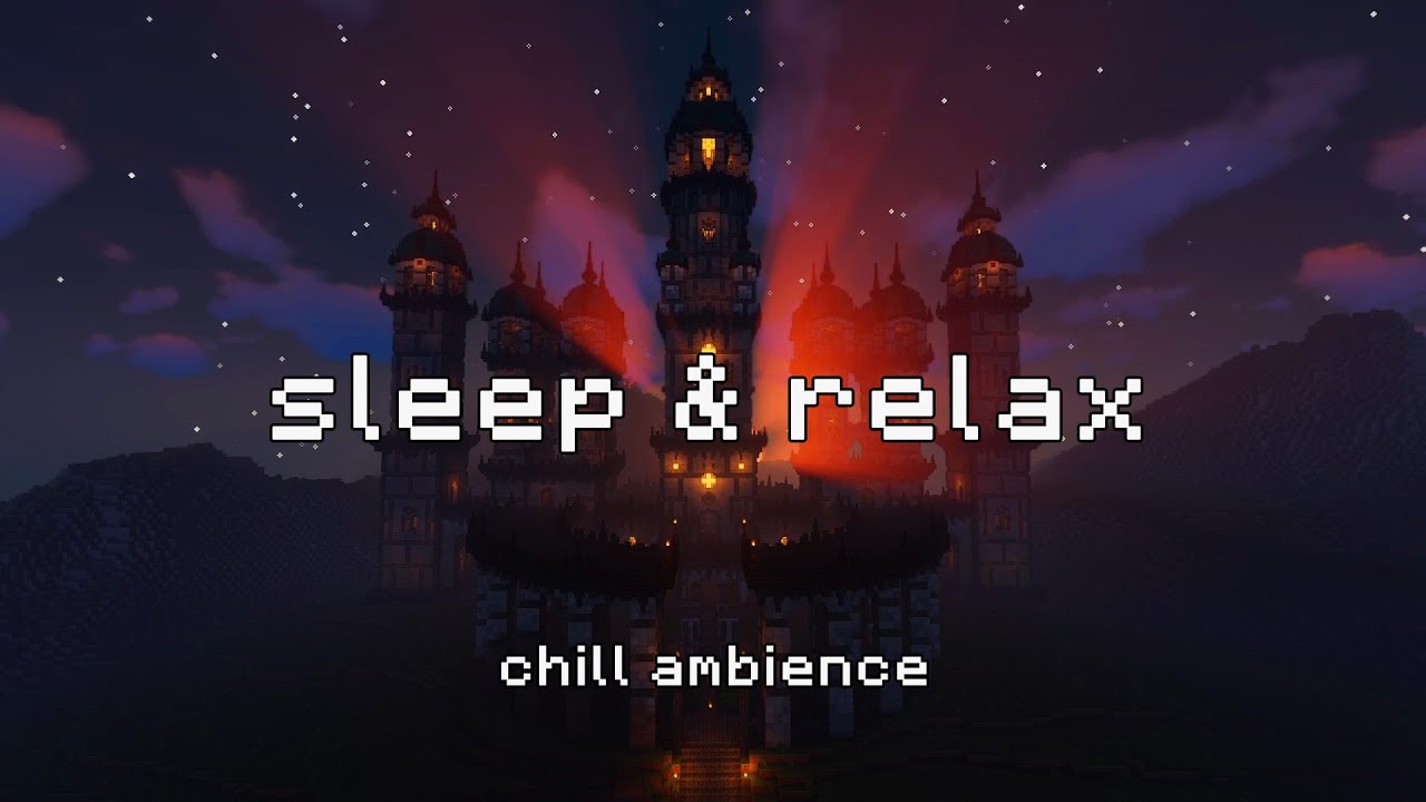 The Midnight Palace: Relaxing & Study Minecraf Ambience | Dark Fantasy Ambient