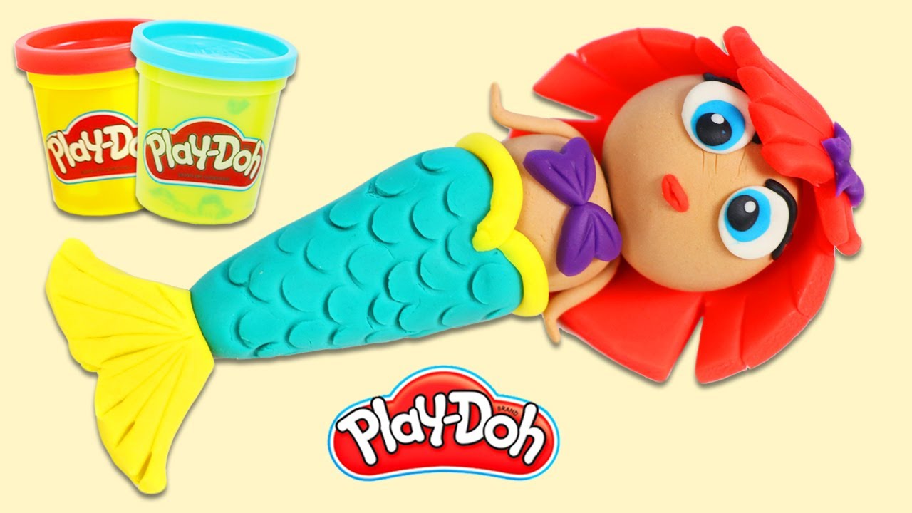 How to Make a Play Doh Mermaid!