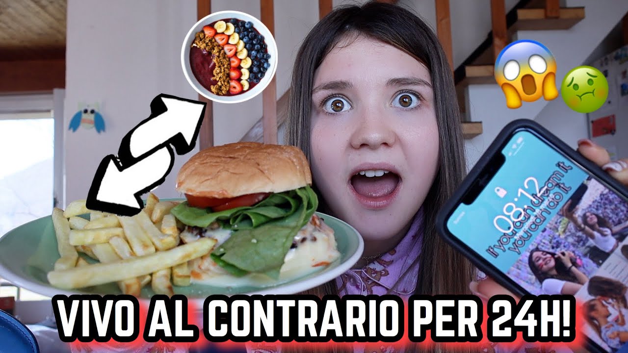 VIVO AL CONTRARIO PER 24H! *pesce per colazione!* ♕