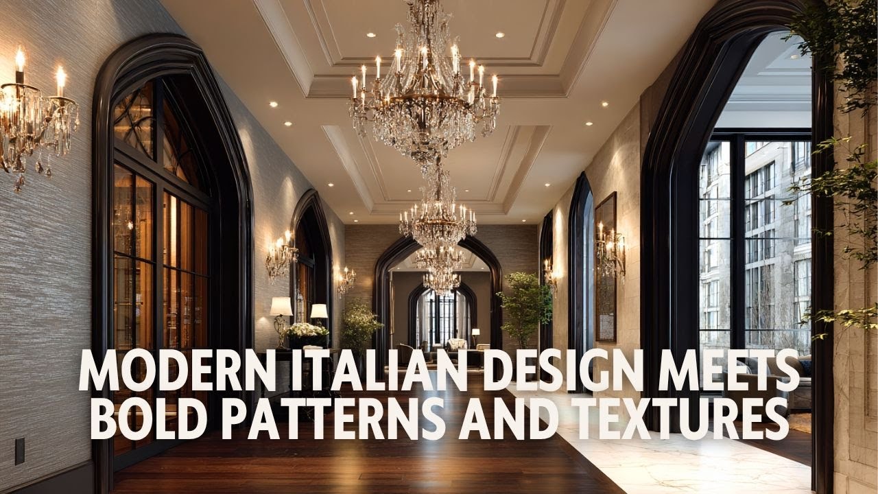 Modern Italian Design Meets Bold Patterns and Textures A Milan Apartment Tour
