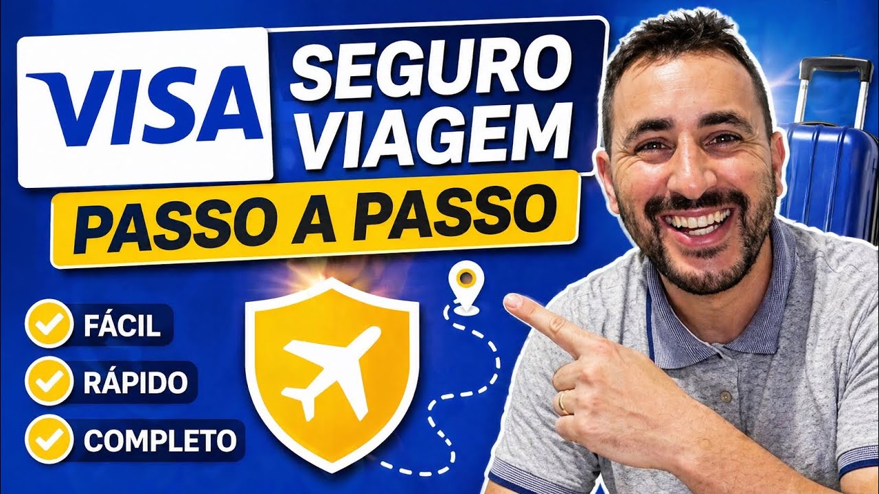 VISA SEGURO VIAGEM 2026 GRÁTIS | PASSO A PASSO EMISSÃO