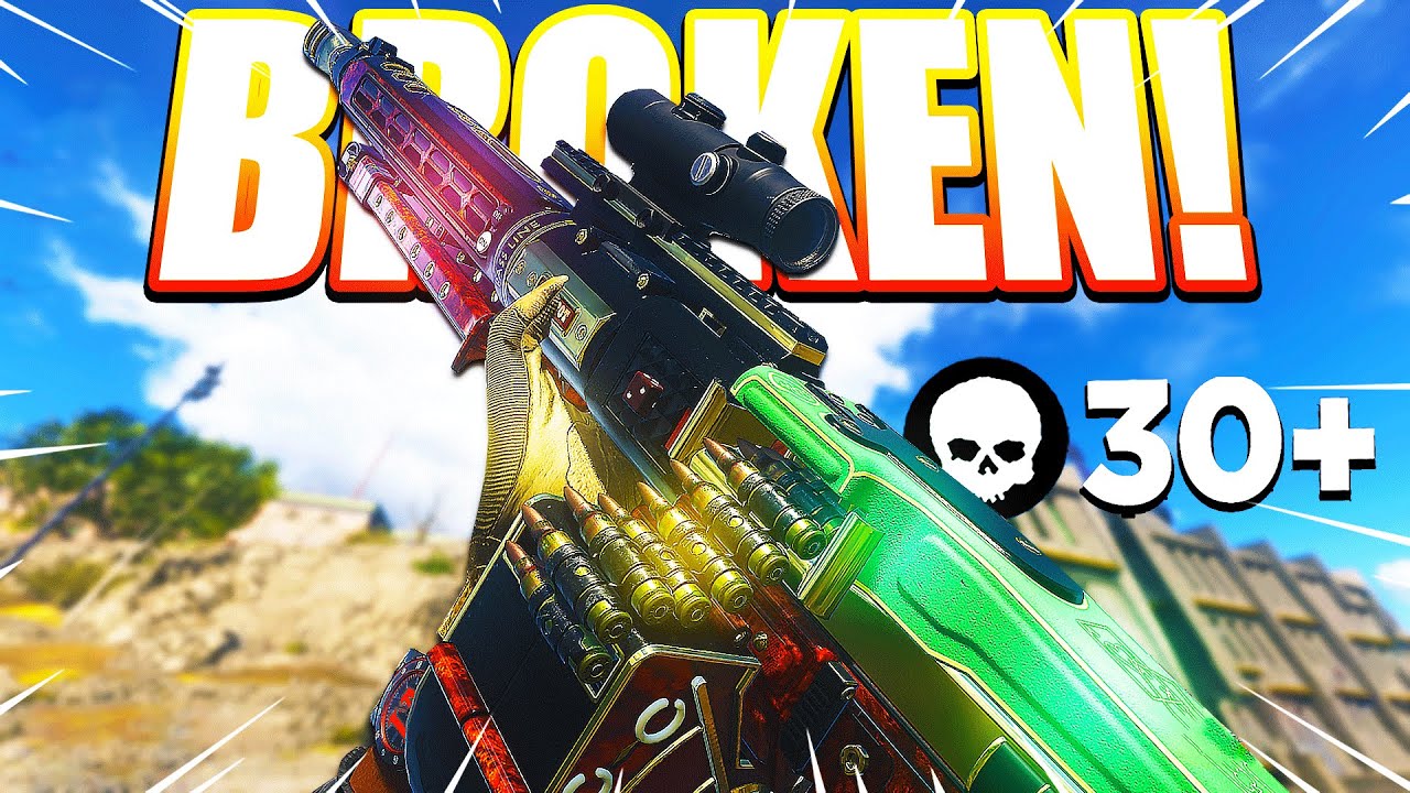 The *SMG* MG82 is BROKEN! 24 KILLS (BEST MG82 CLASS WARZONE)