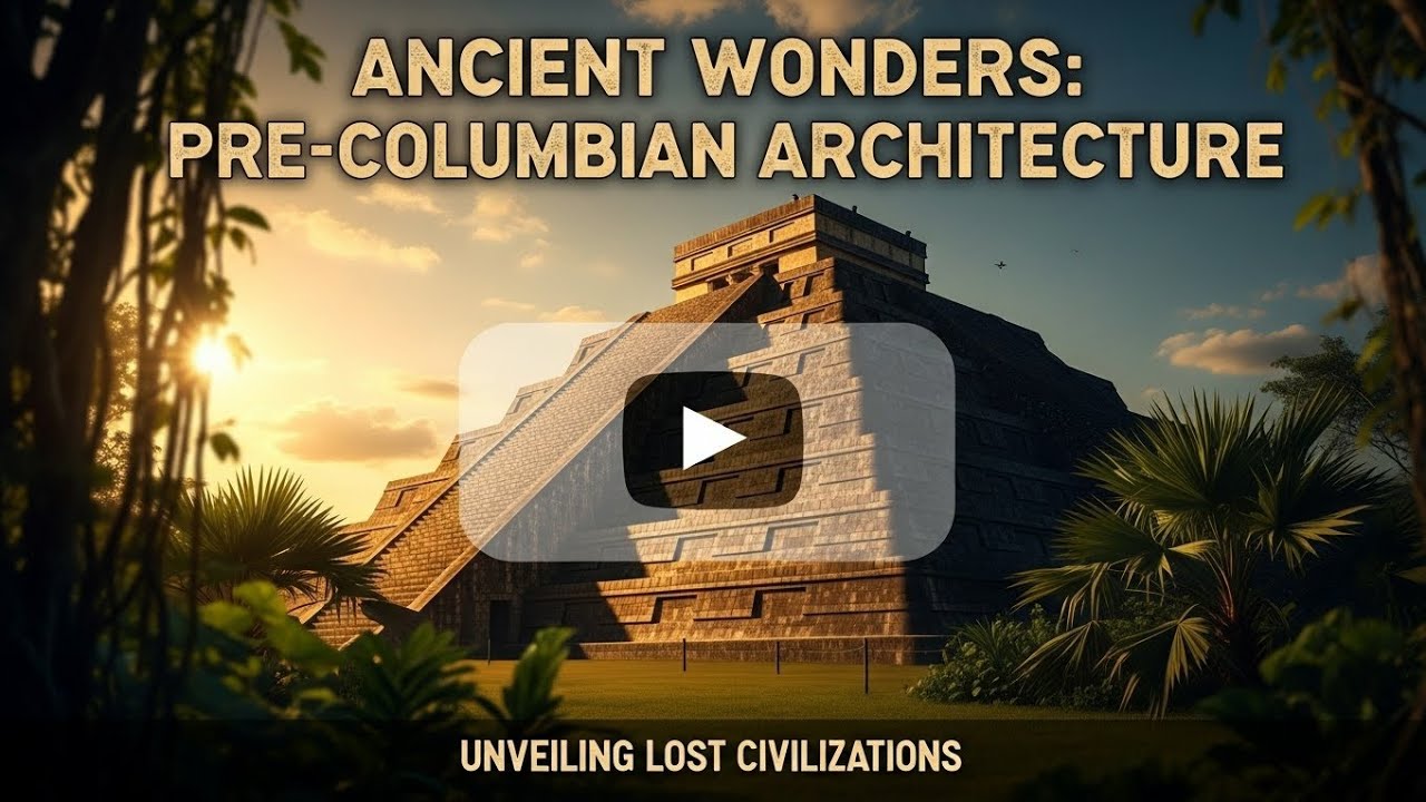 Pre-Columbian Architecture: Engineering Pyramids Without the Wheel..