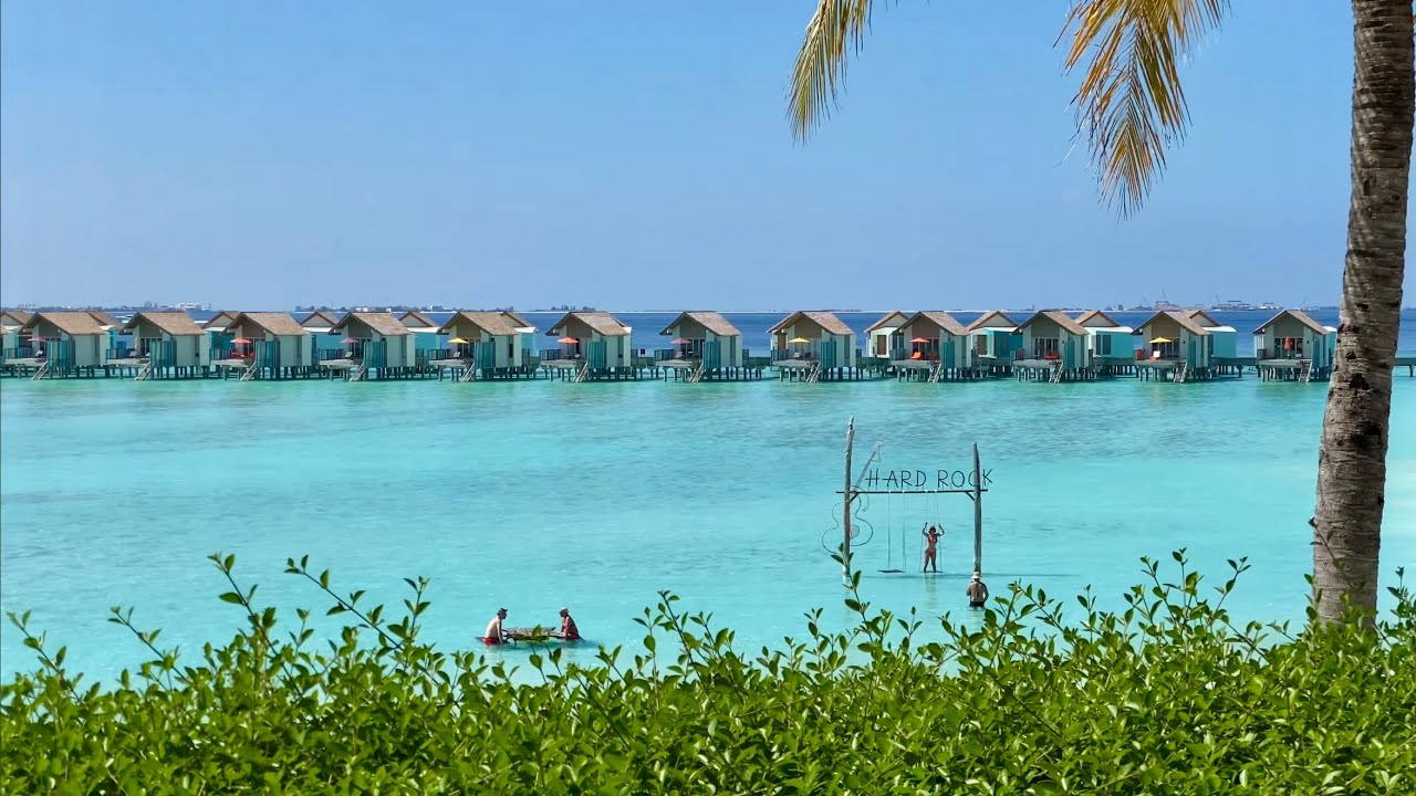 HARD ROCK HOTEL MALDIVES: Самый Рок-н-Рольный Остров в Мире! 4K
