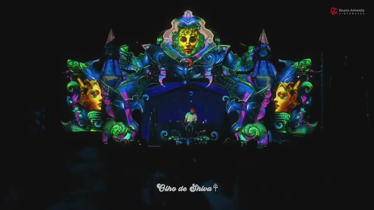 Olho de Shiva - Aldeia28 Festival (Transi&ccedil;&atilde;o Full On Night - Goa Trance)