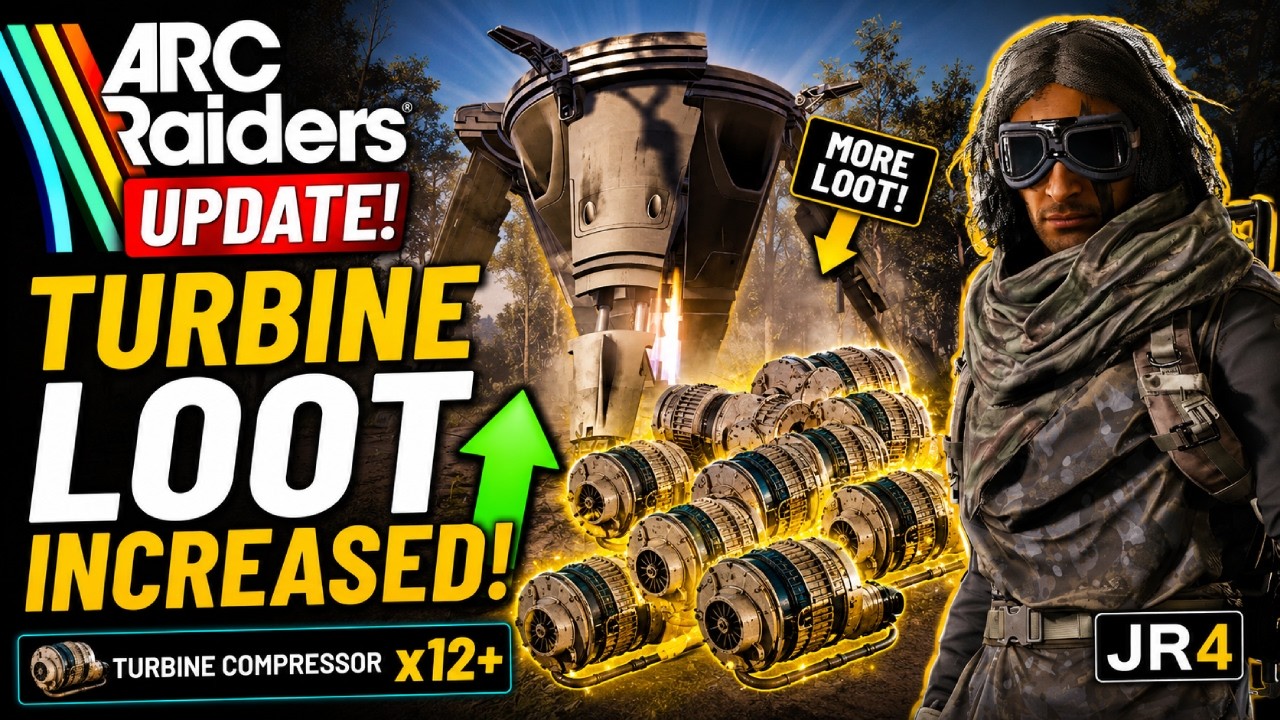 MASSIVE INCREASE To The TURBINE LOOT! (ARC Raiders New Update)