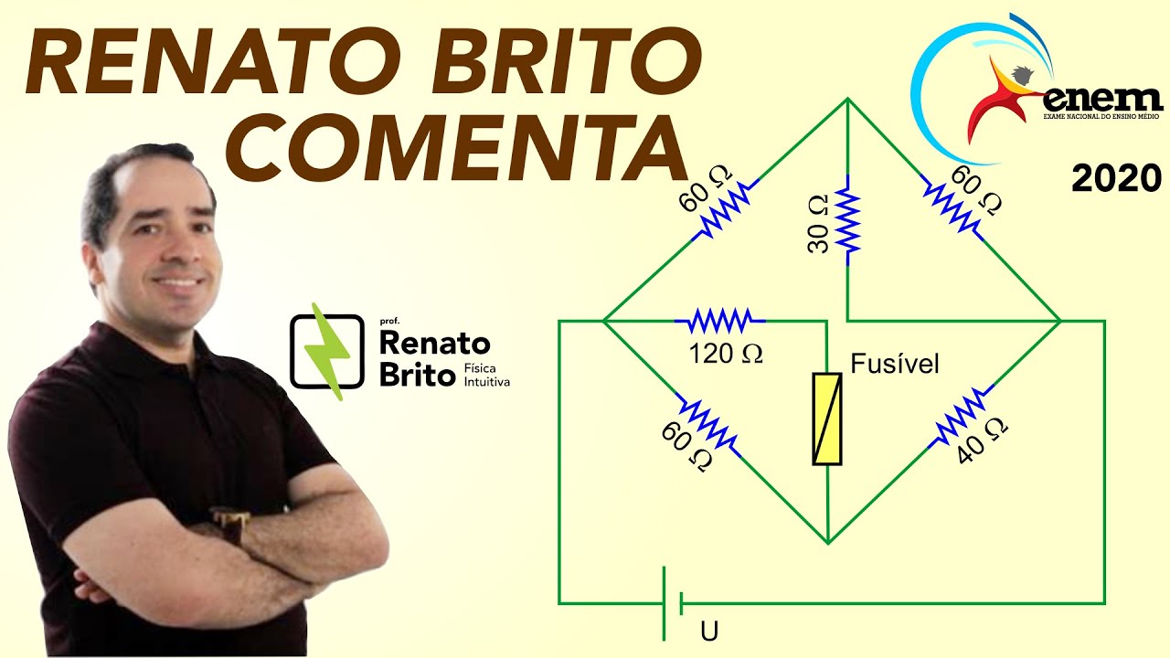 ENEM 2017 | Circuito elétrico | Fusível é um dispositivo de proteção contra sobrecorrente