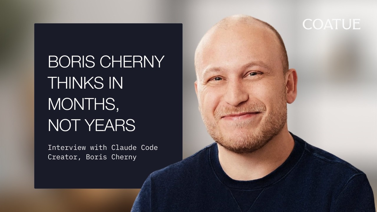 Boris Cherny thinks in months, not years