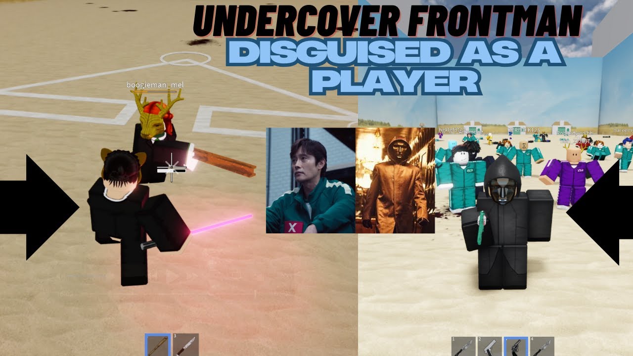 I Went Undercover as a Player… But I’m Actually the FRONTMAN! 🤫 | Roblox Squid Game