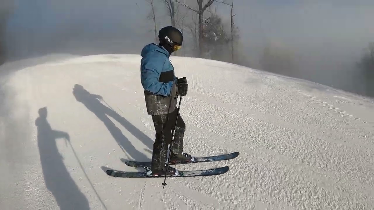 Mossy Brook at Hunter Mountain (Brother’s first time skiing)