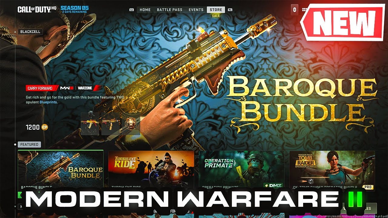 1 New STORE BUNDLE RELEASED In MODERN WARFARE 2 Season 5 RELOADED! 24/09/23