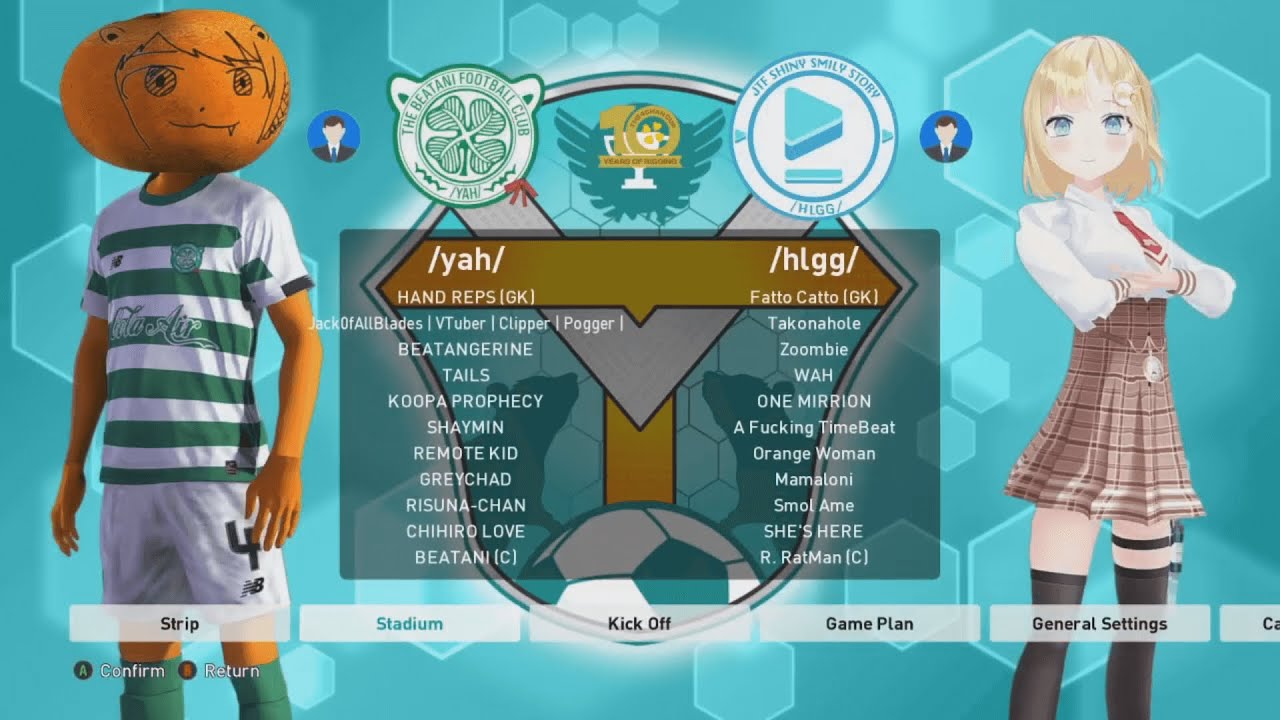 4chan Tournament Highlight - /vt/ League: /yah/ vs /hlgg/ (Group A - 25 September 2021) - DAY 1