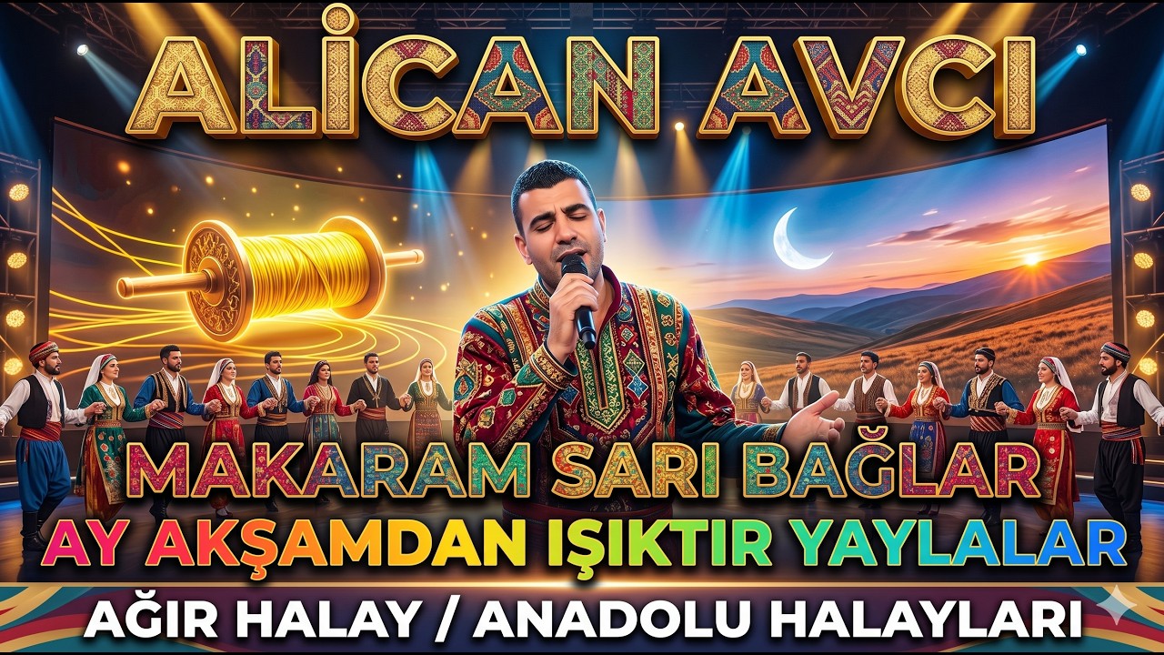 Alican Avcı - Makaram Sarı Bağlar - Yaylalar - Yavaş Halay - Tekno