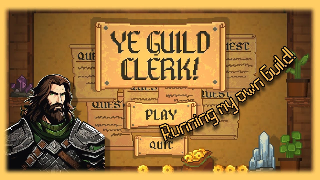 Working as a Guild Clerk is pretty great! | Ye Guild Clerk! |