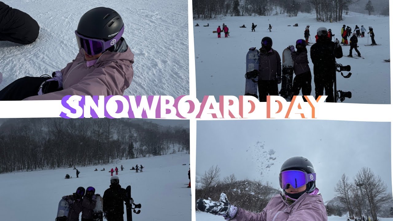 TRAVEL DIARIES #4: SNOWBOARD DAY