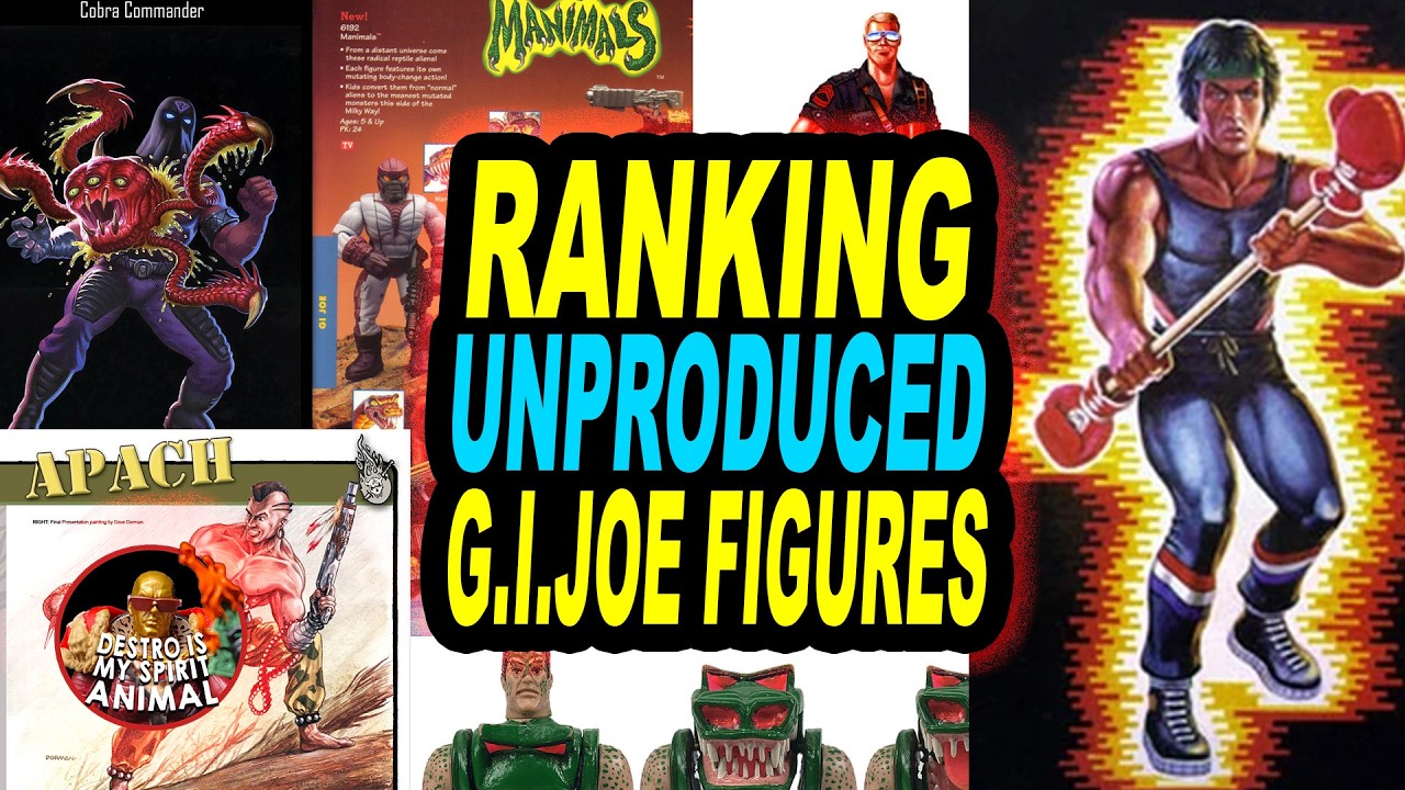 Unproduced GI Joe Action Figures Ranked!