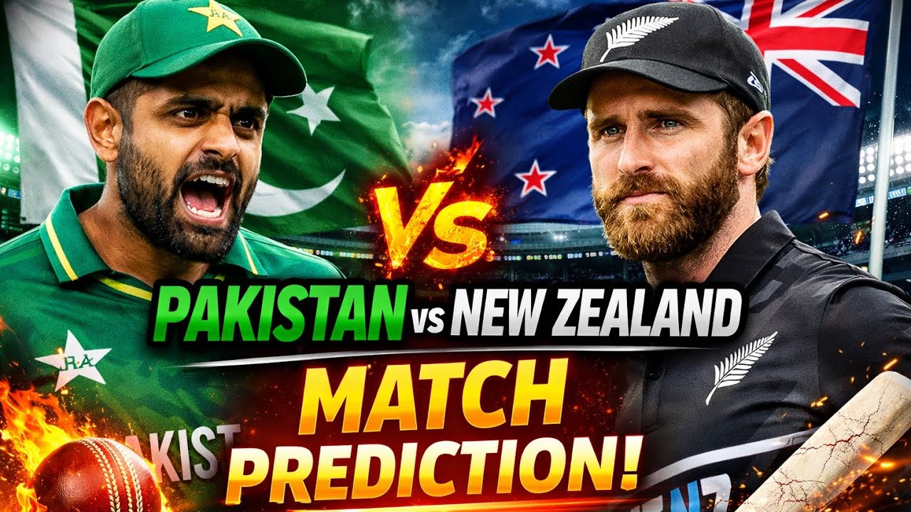 Pakistan vs New Zealand – Shocking Match Prediction! 🔥🏏#PAKvNZ