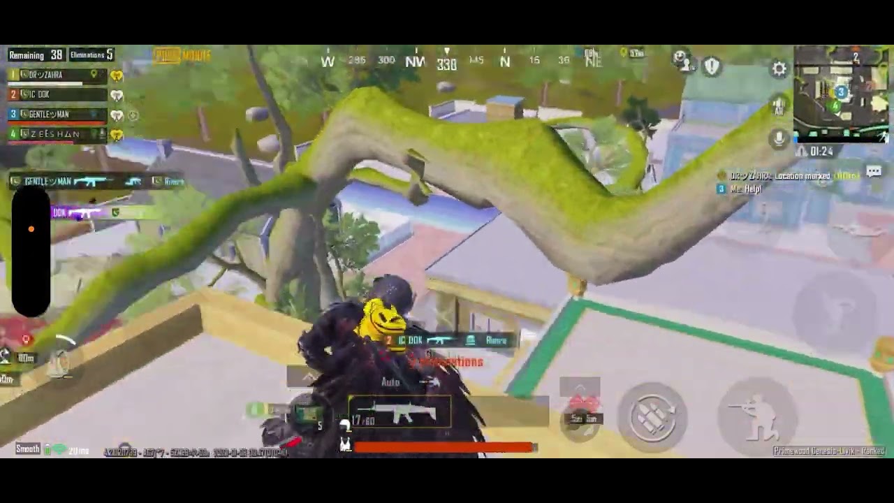PubG Mobile 4.2 Update 1st Match | Randomly Meet DR Zahra 😮 PubG New Update 4.2 #pubg #pubgm 