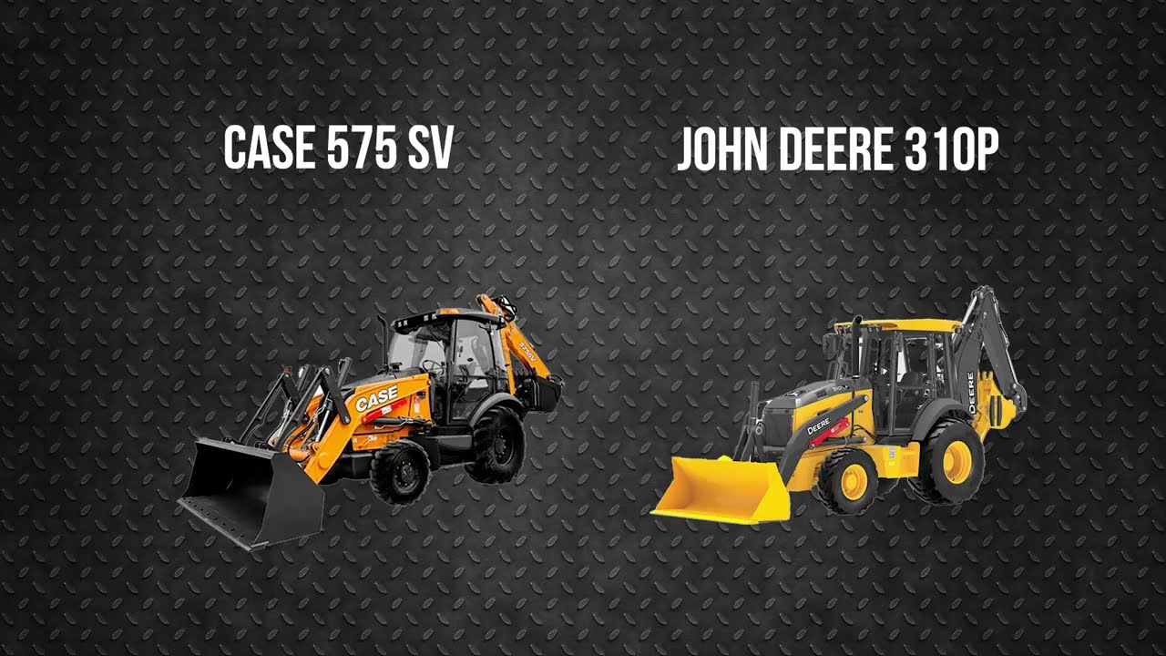 Versus No. 4: Case 575SV VS John Deere 310P