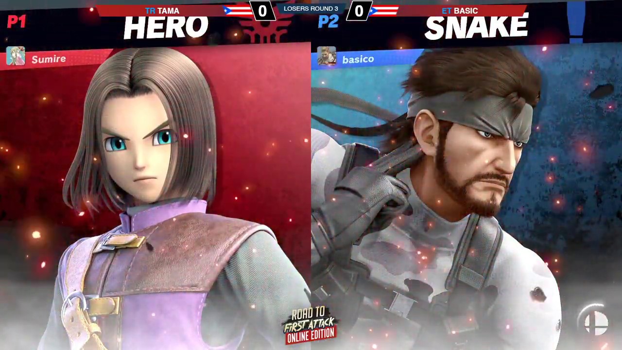 RTFAO SSBU (Losers R3) ET|Basic (Snake) vs TR|Tama (Hero)