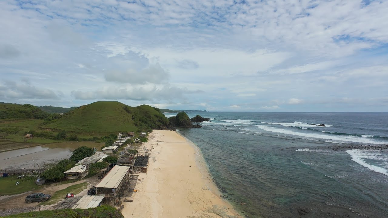 Pantai Serger Beach | Kuta Lombok - December 2025 | Indonesia 🇮🇩