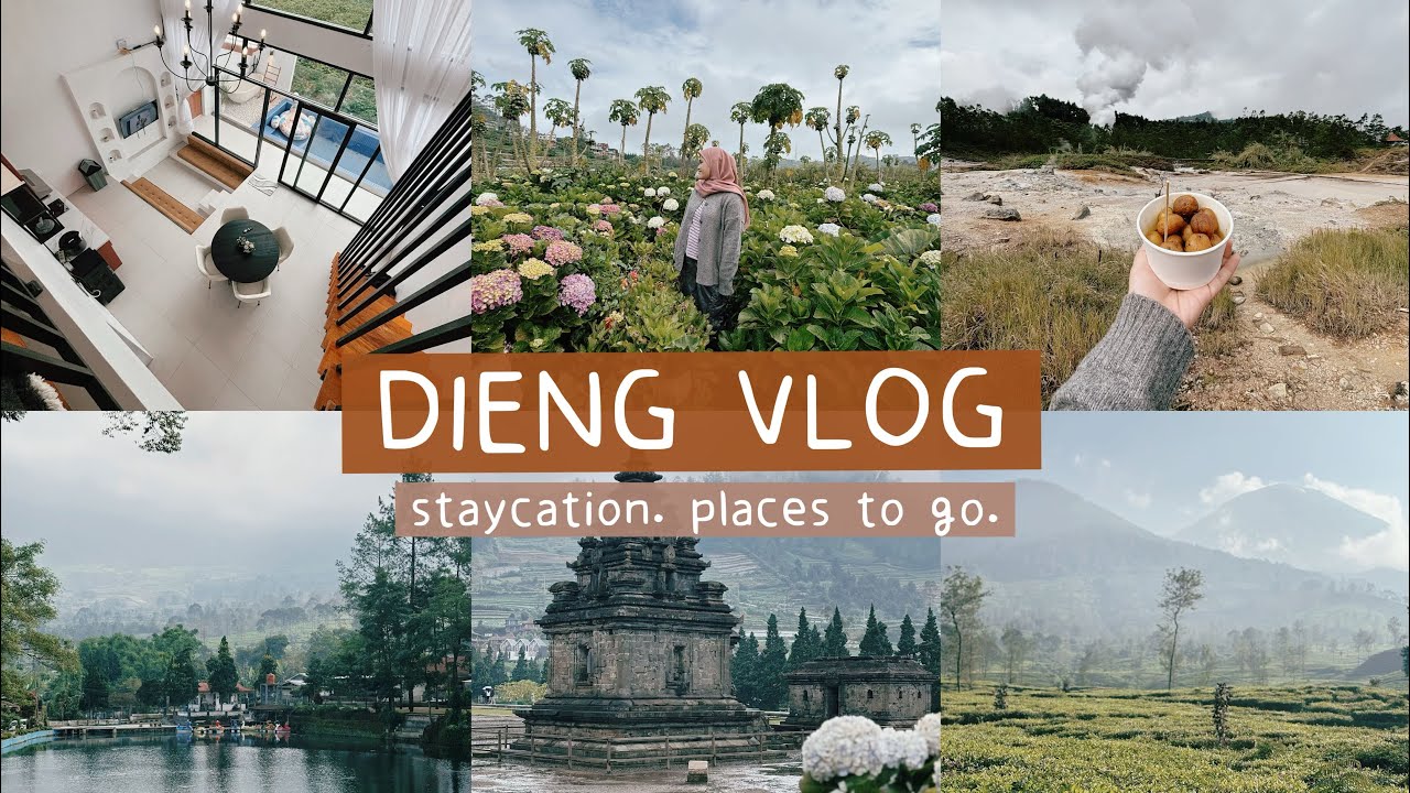Ke Dieng Plateau Tanpa Tour : Itinerary, Staycation, Foodies (Part 1) | DIENG VLOG