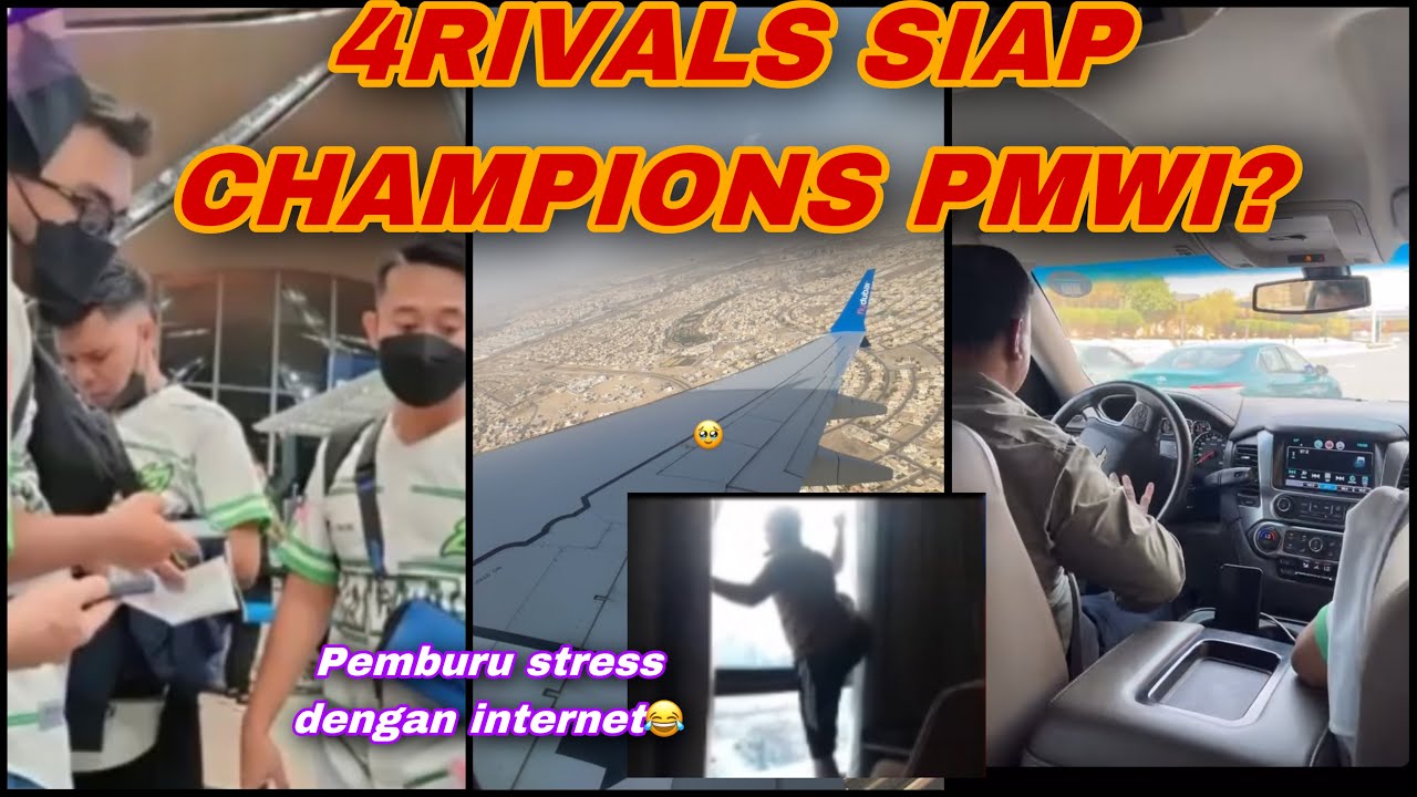4RIVALS TIBA DI RIYADH UNTUK PMWI!!