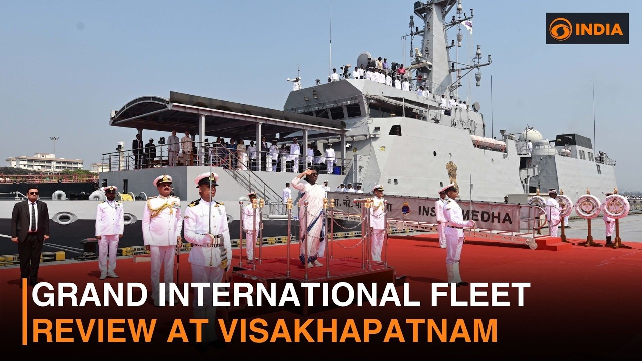 Grand International Fleet Review at Visakhapatnam & more news | DD India Newshour | 9 PM IST