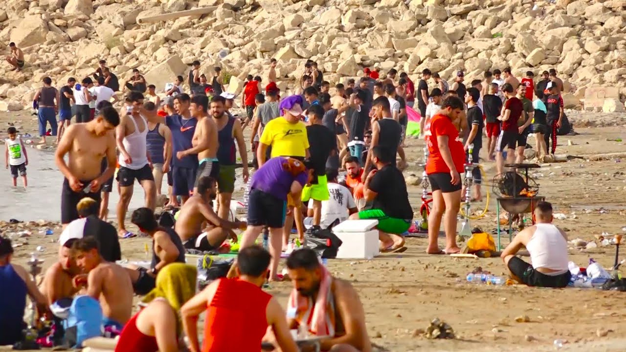 اجواء المدينة السياحية في الحبانية خلال ايام عيد الفطر المبارك. كل عام وانتم بالف خير