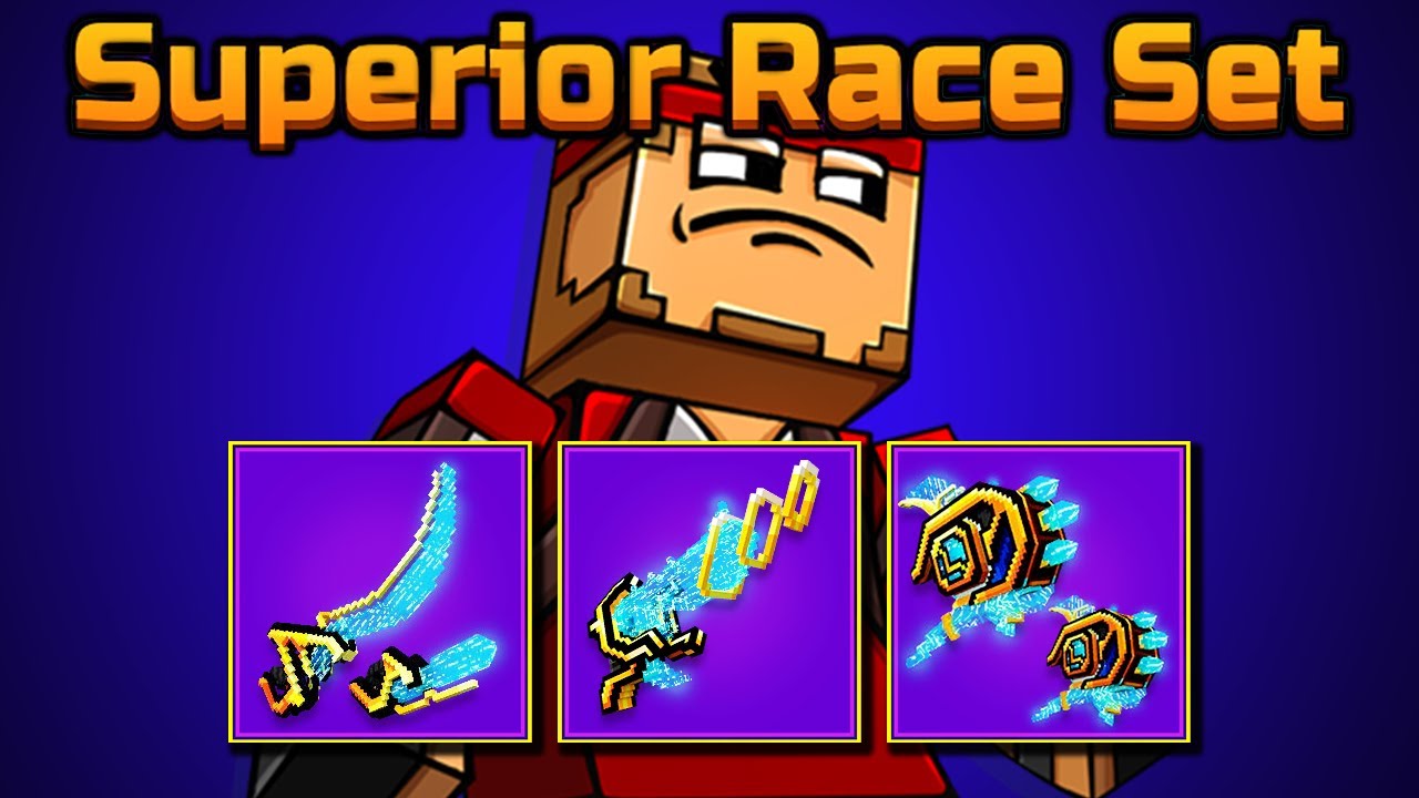 SUPERIOR RACE SET, WHAT SHOULD YOU GET? - Pixel Gun 3D