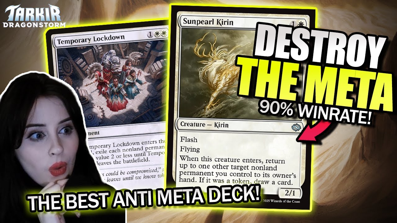 Want to climb the ladder? PLAY THIS! 🔥90% Winrate to Top 170! | Tarkir Standard MTG Arena