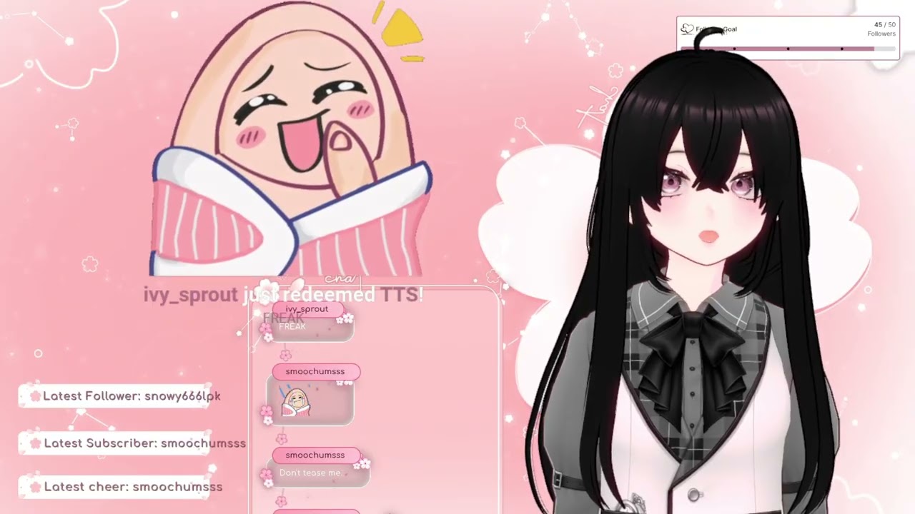[ 50 FOLLOWER PUSH! ♡ ～('▽^人) ] val w/ amanda & ivy | drawing & rigging after