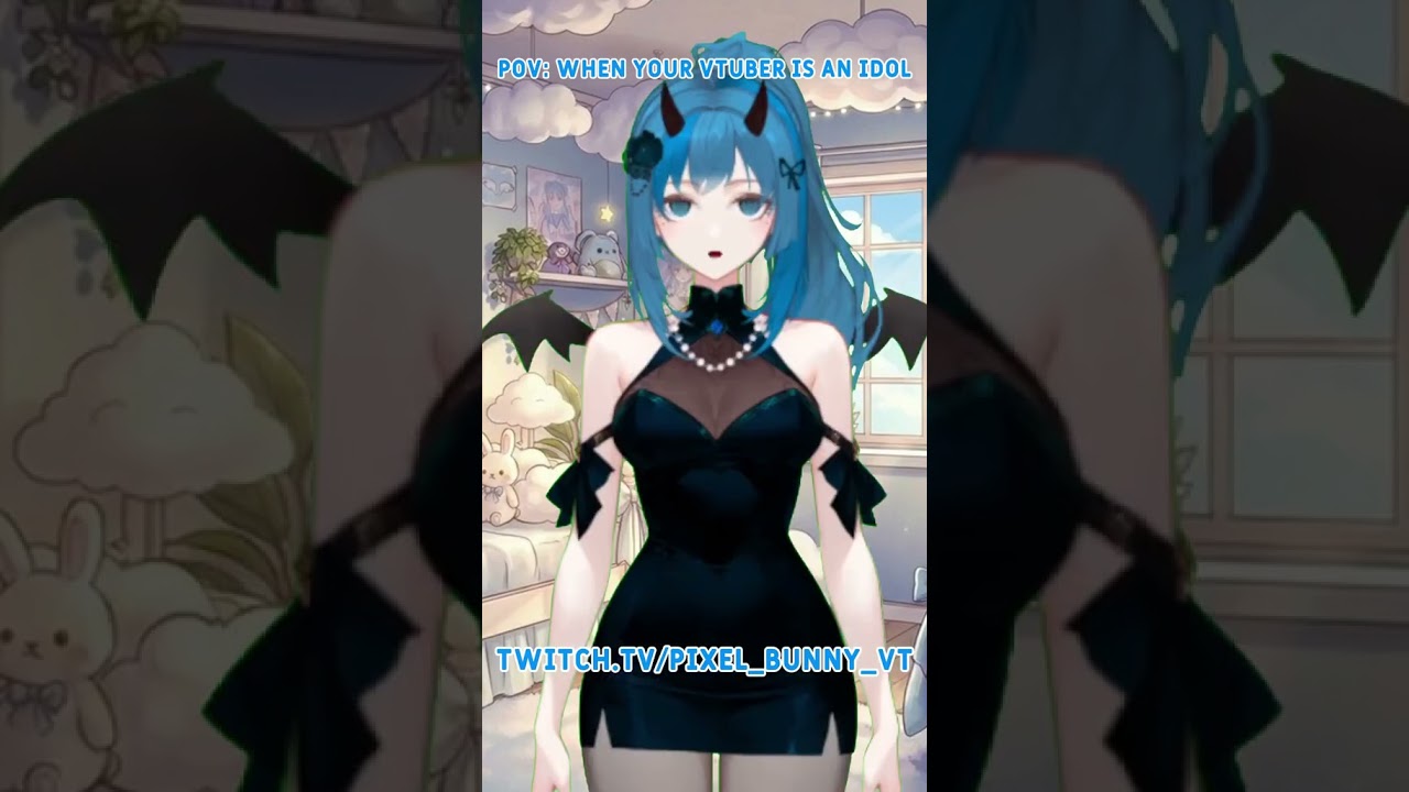 I got three looks... #2025shorts #vtuber #idolvtuber #tiktokclip #twitch #twitchstreamer #envtuber