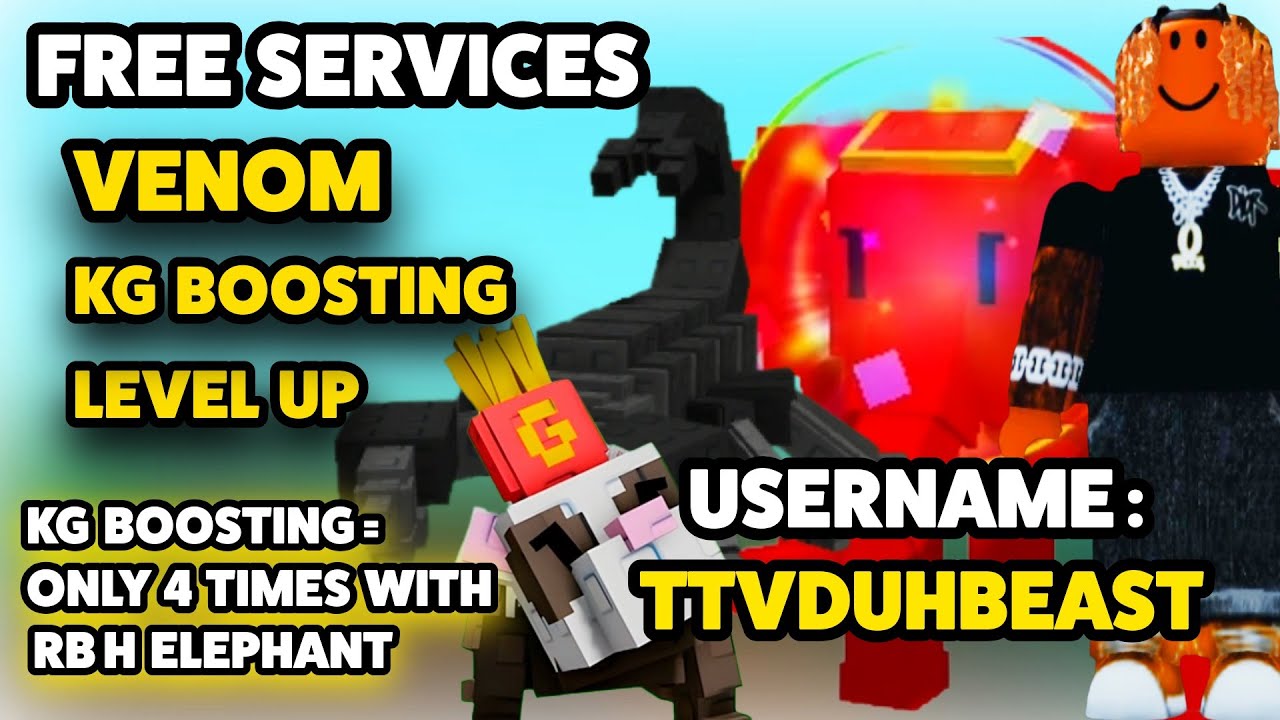 Grow A Garden | FREE VENOM, KG BOOST & LEVEL UP
