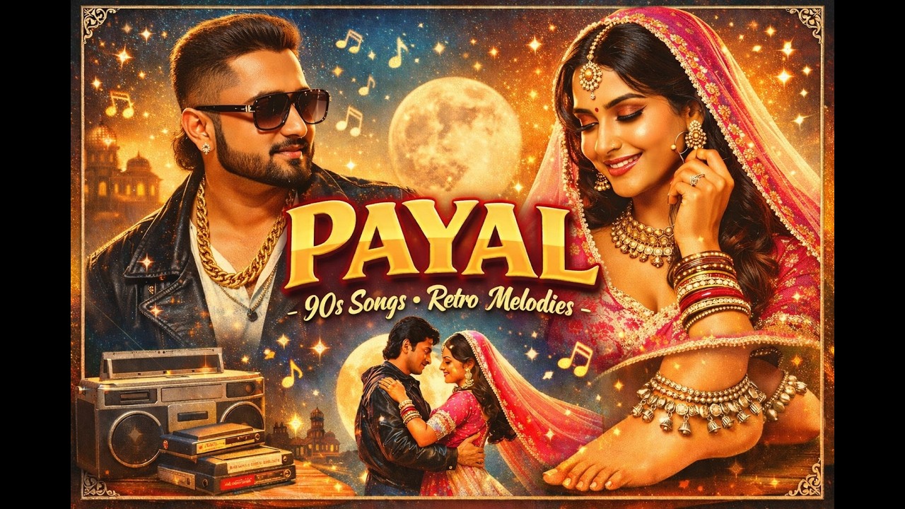 Payal 90s remix | old is gold remix | Honey Singh #aivideo #90ssongs