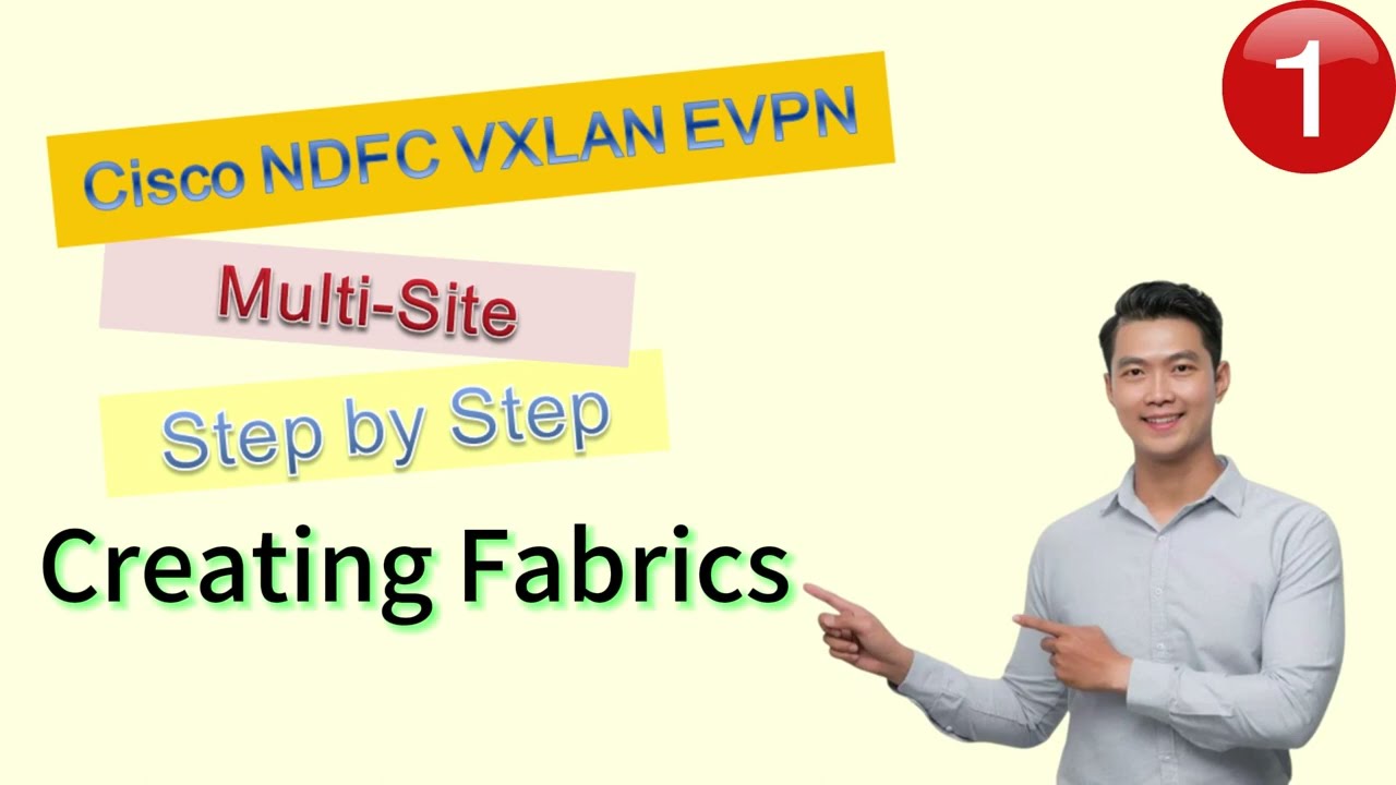 NDFC VXLAN EVPN Multi Site 1: Создание фабрик