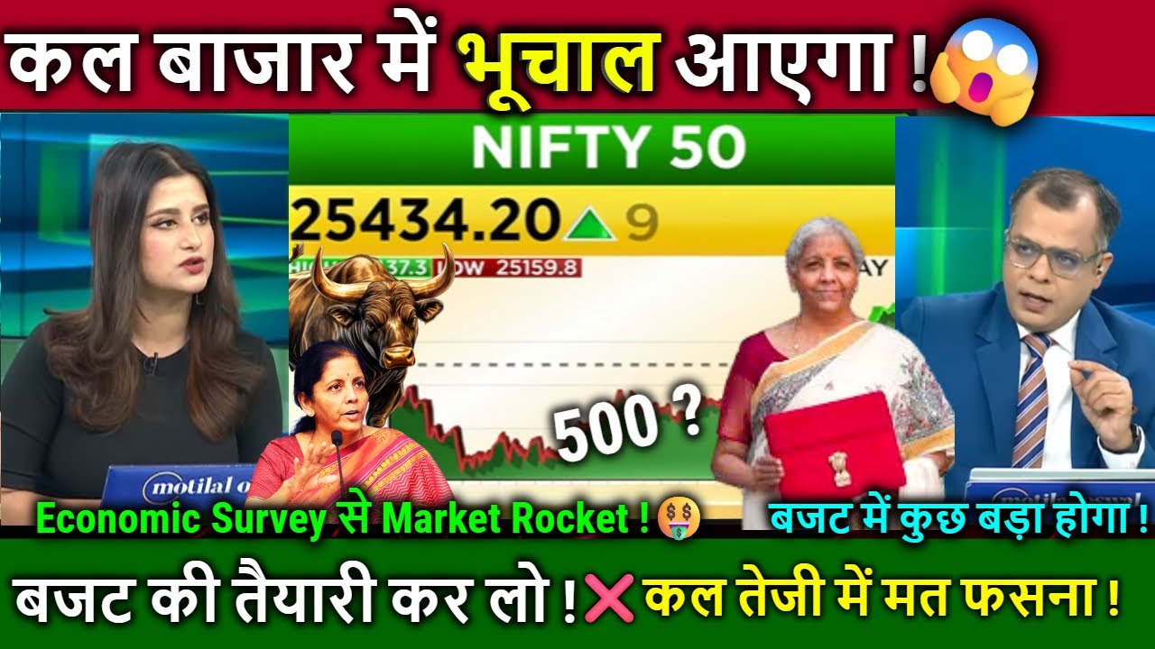 कल बाजार में भूचाल आएगा !😮Budget 2026 तैयार रहना 🔥Anuj Singhal/FII/NIFTY Analysis 30 Jan Friday
