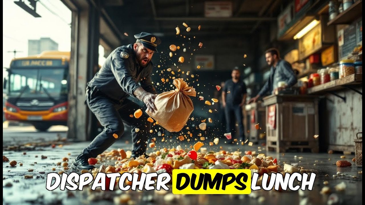 A Dispatcher Dumps A Trainee’s Lunch On The Bus Depot Floor — A Snack Vendor Draws A Line