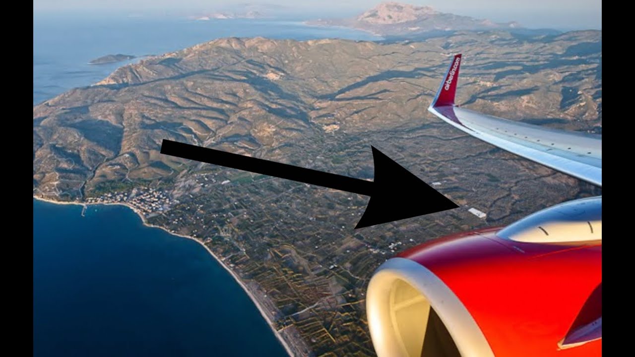 Samos LGSM approach in X-Plane 11 Zibo Home cockpit
