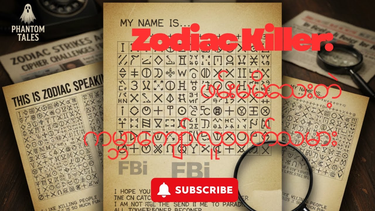 နှစ်ပေါင်း ၅၀ ကြာမှ ပေါ်ထွက်လာတဲ့ Zodiac Killer ရဲ့ ကုဒ်များ - decoding the mystery